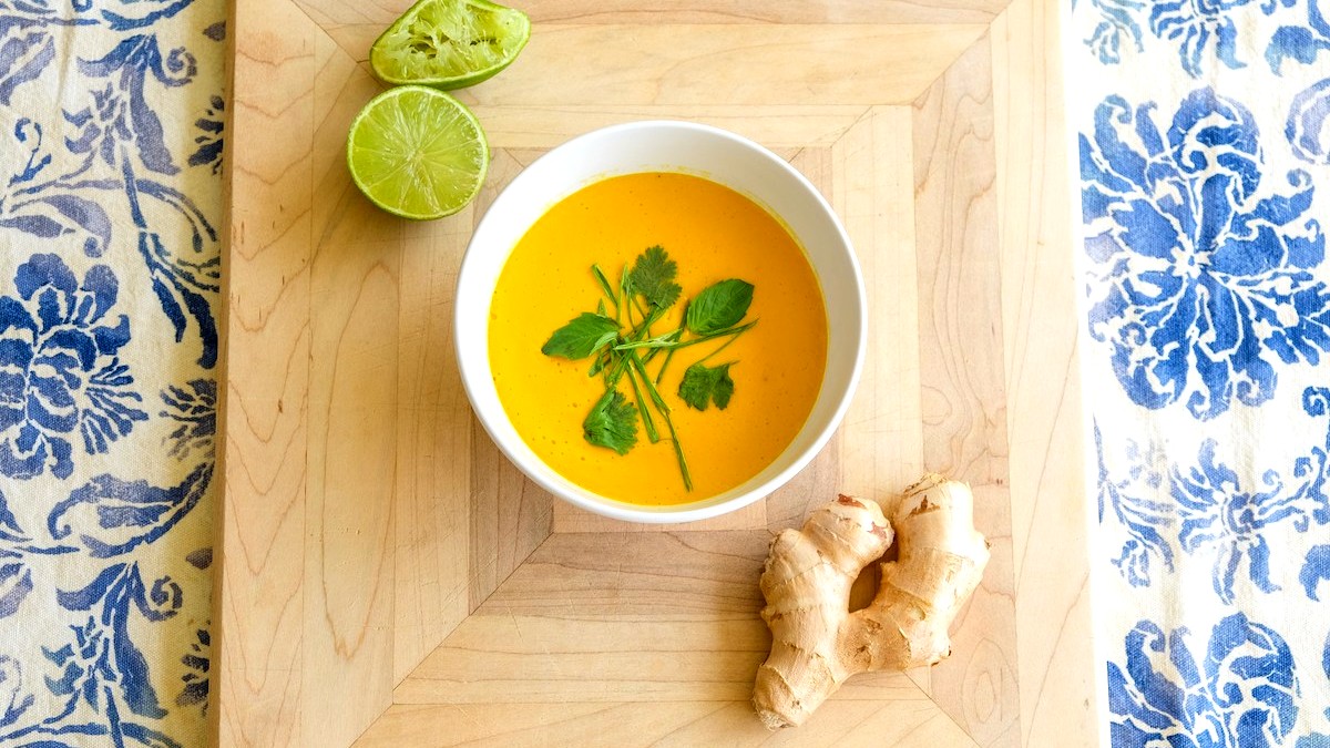 Image of Spiced Coconut Pumpkin Soup