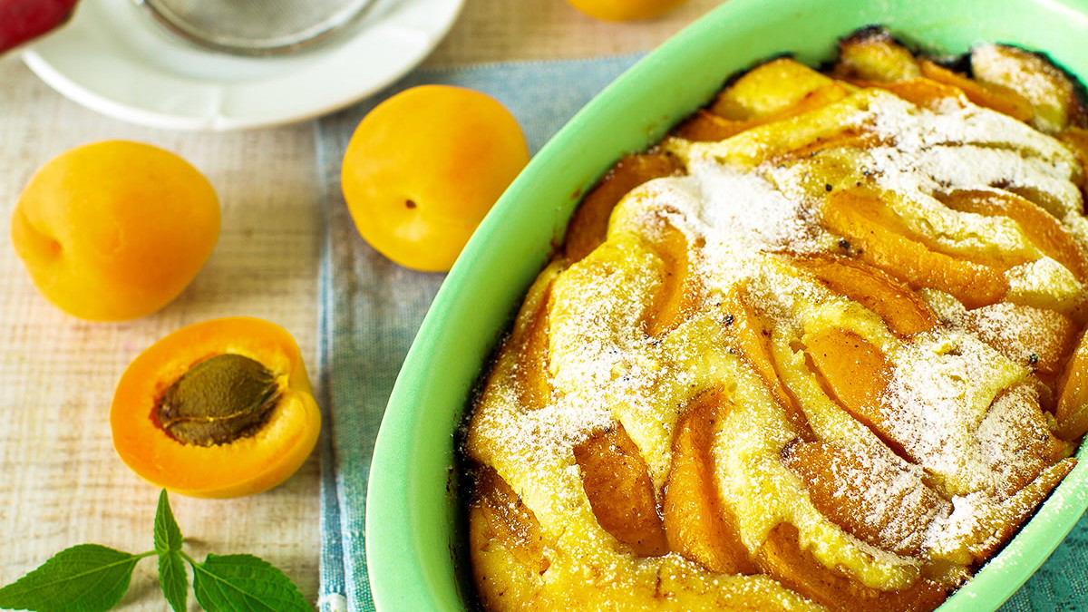 Image of Almond Apricot Cobbler