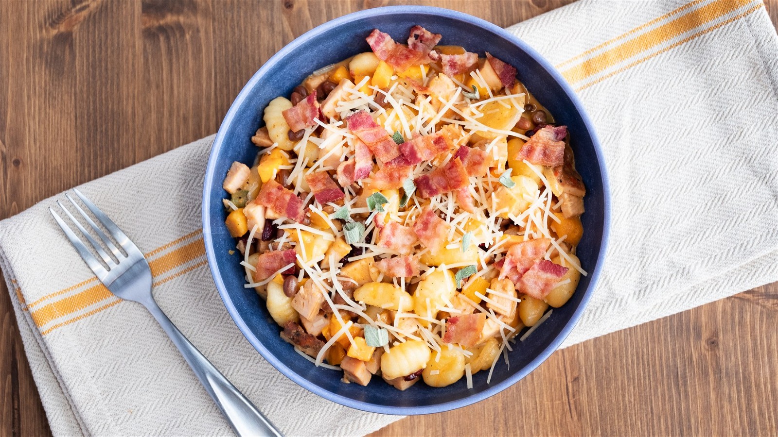 Image of Dr Pepper Bean Thanksgiving Gnocchi