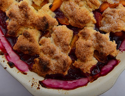 Image of Apricot, Cherry and Blueberry Cobbler