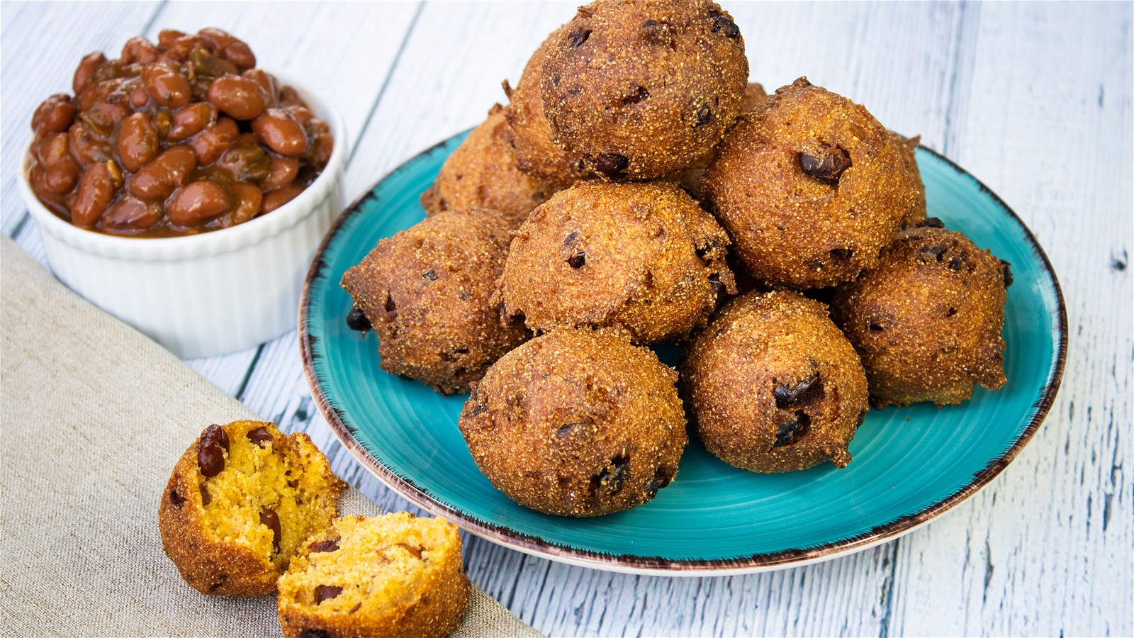 Image of Jalapeño Bacon Bean Hushpuppies or Fritters