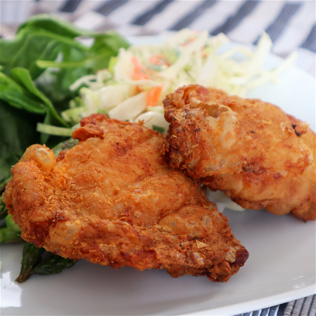 Image of Crispy Coated Chicken Thighs
