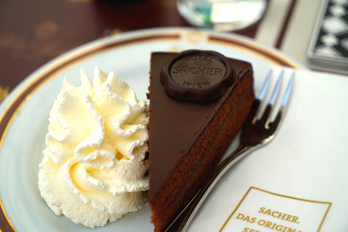 The real deal Sacher Torte from Hotel Sacher Vienna | Austrian recipes,  Torte, Desserts