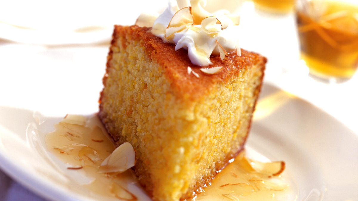 Image of Polenta Almond Cake