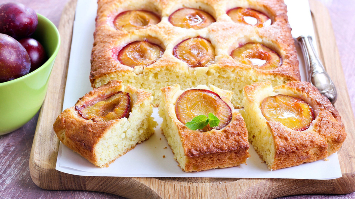 Image of Almond Plum Buckle