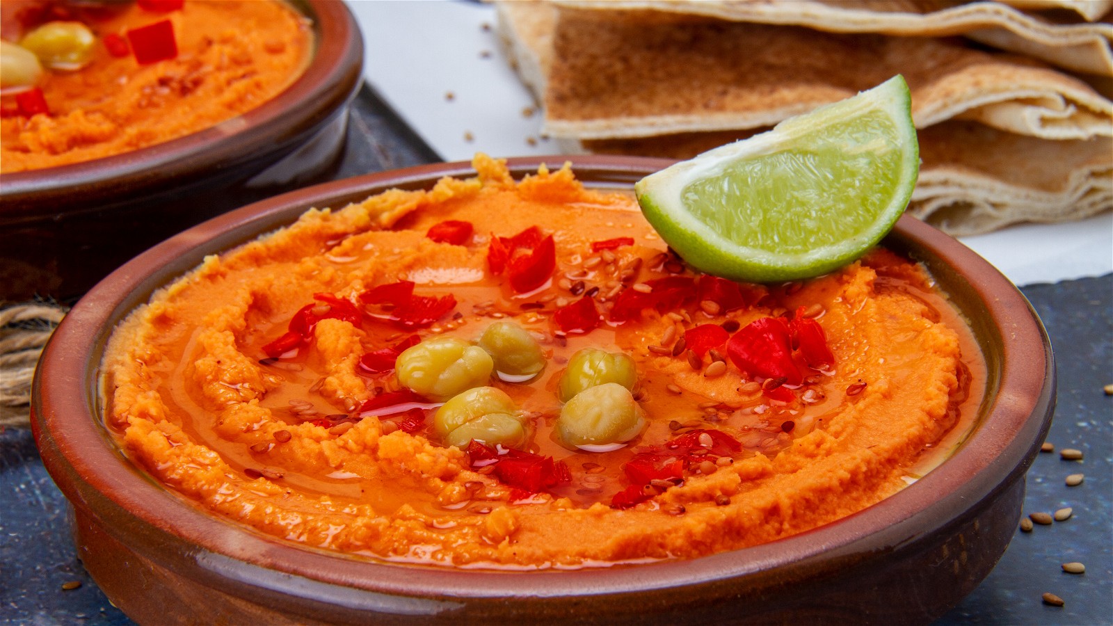 Image of Roasted Red Pepper Hummus