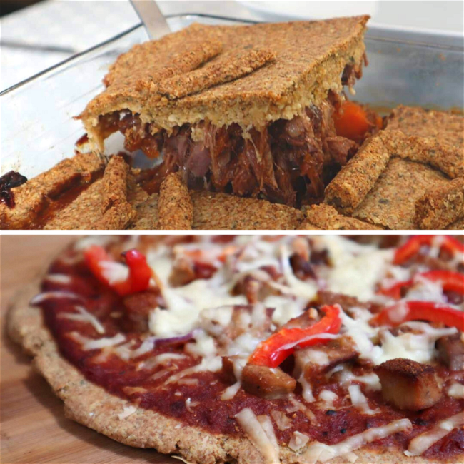 Image of Linseed Pizza / Pie Dough