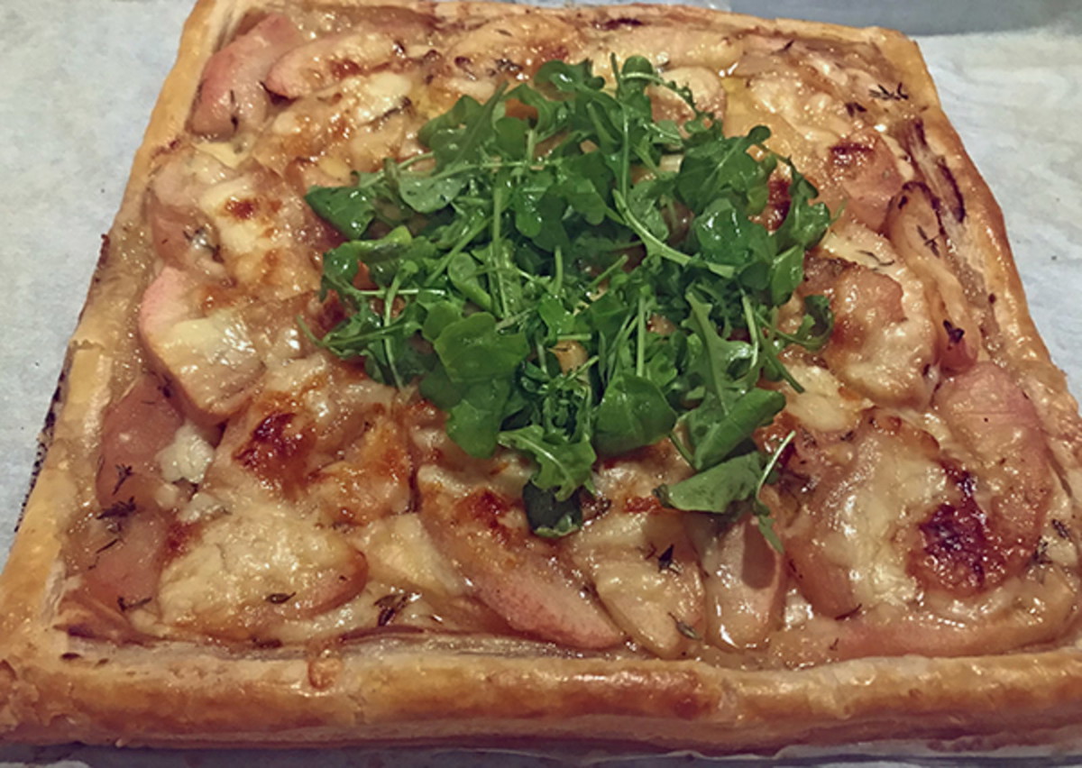 Savoury Apple Tart