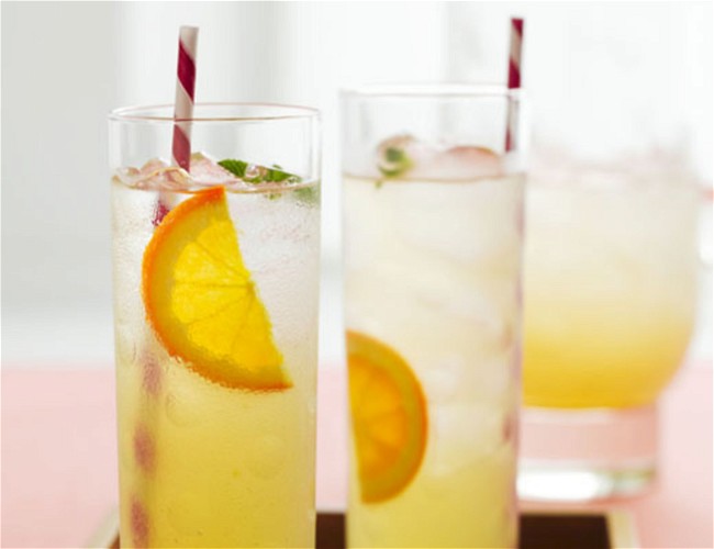 Image of Iced Green Tea Dazzler with Orange and Ginger