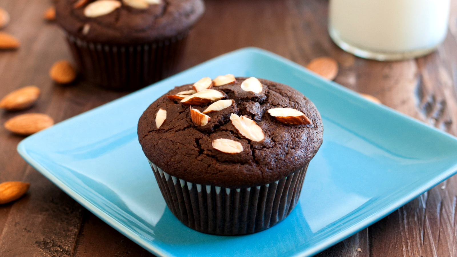 Image of Double Chocolate Almond Muffins
