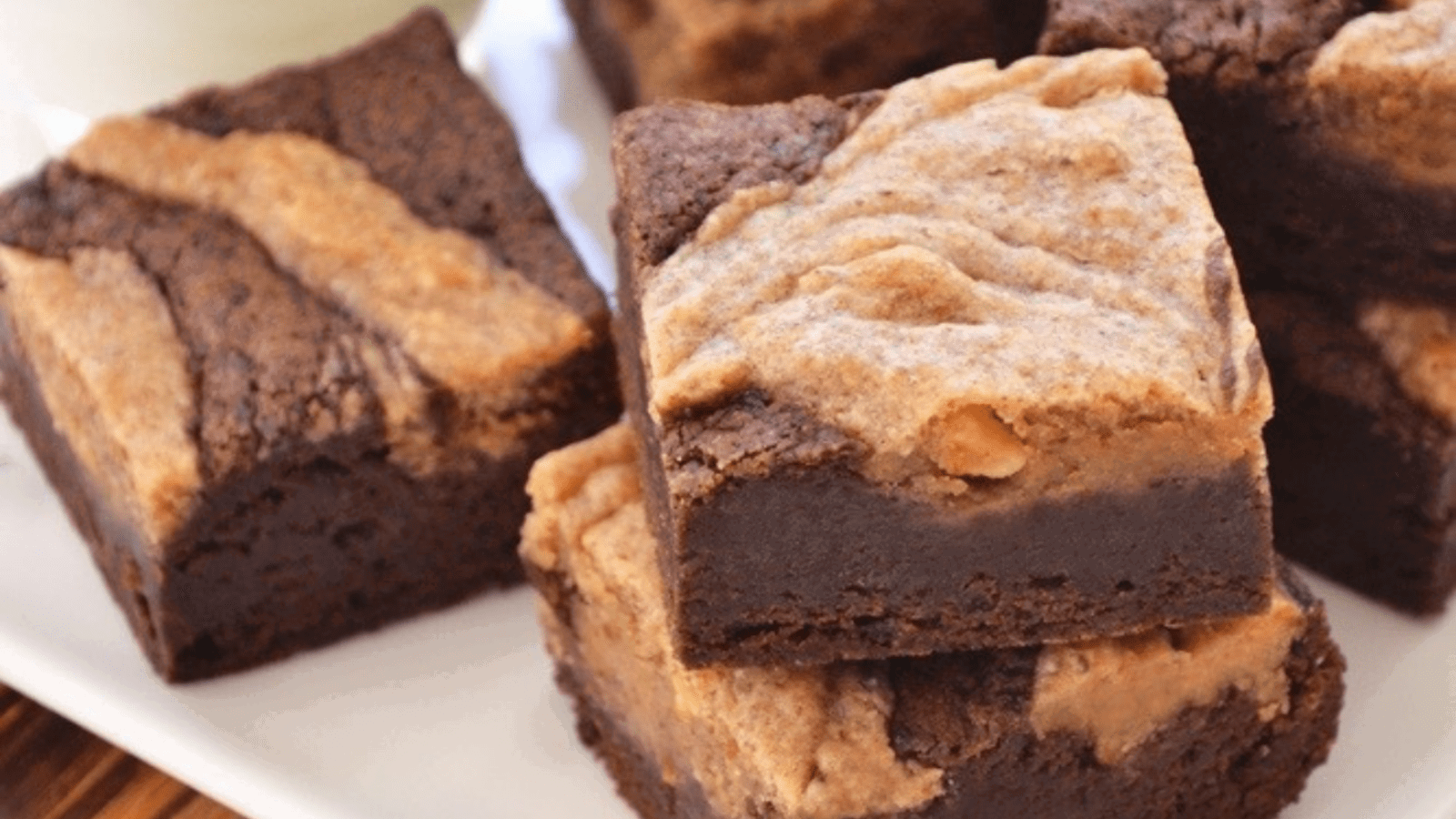 Image of Almond Cheesecake Swirl Brownies