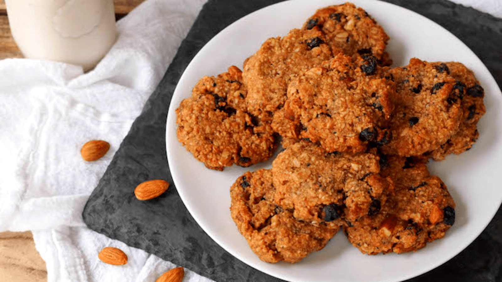 Image of Almond Trail Mix Cookies