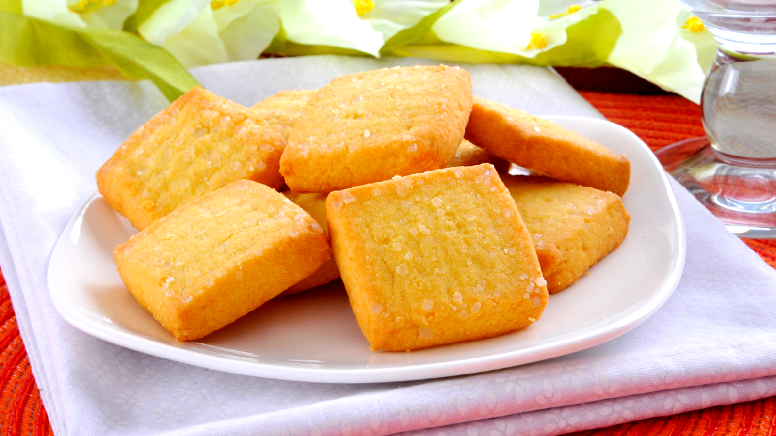 Image of Almond Shortbread Cookies