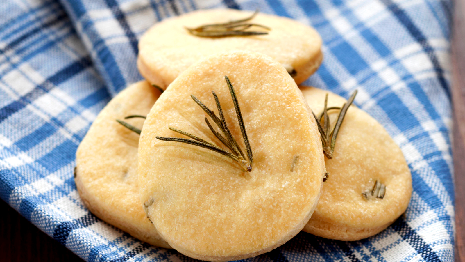 Image of Almond Cookies with Rosemary