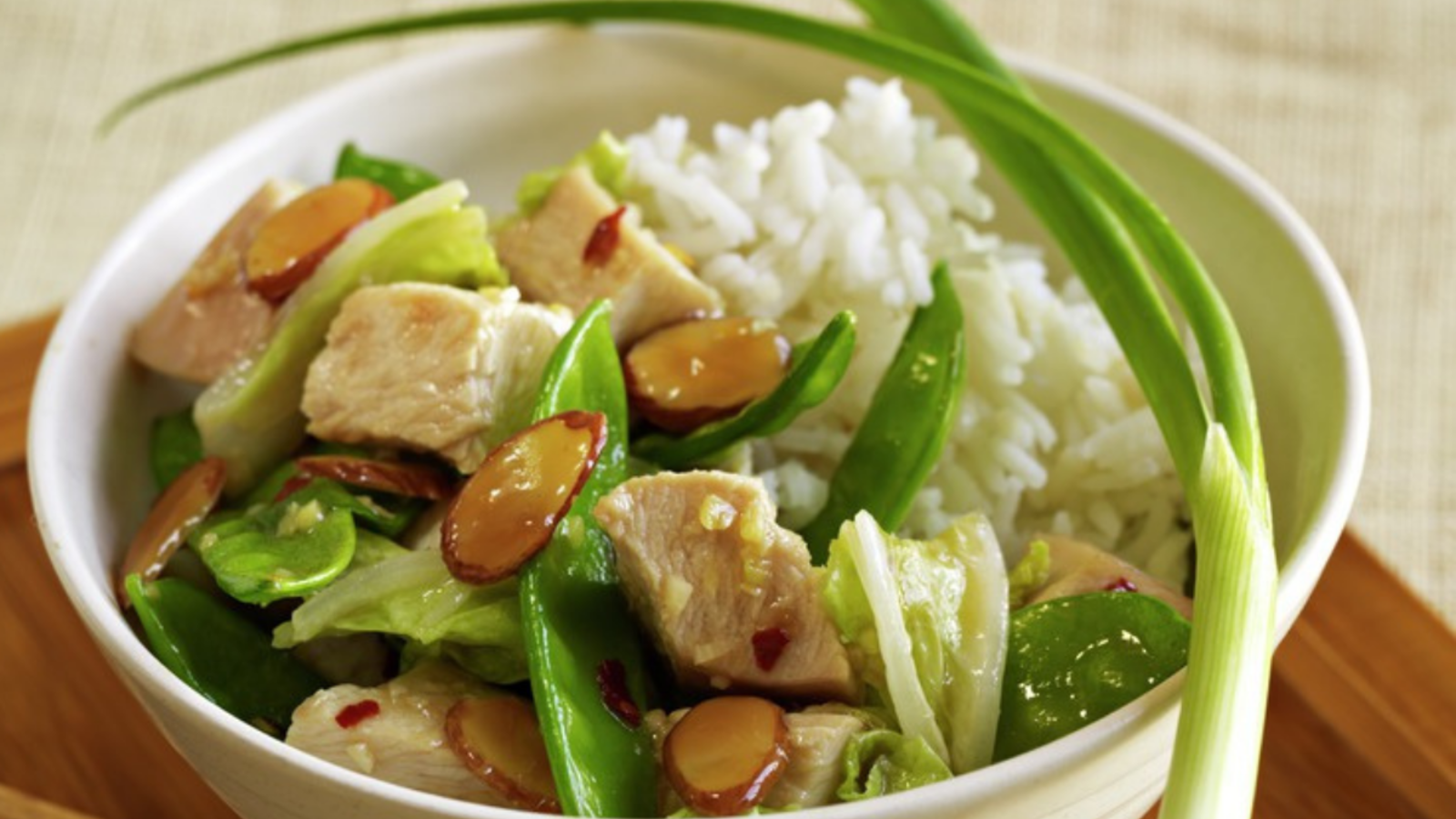 Image of Turkey Almond Stir Fry