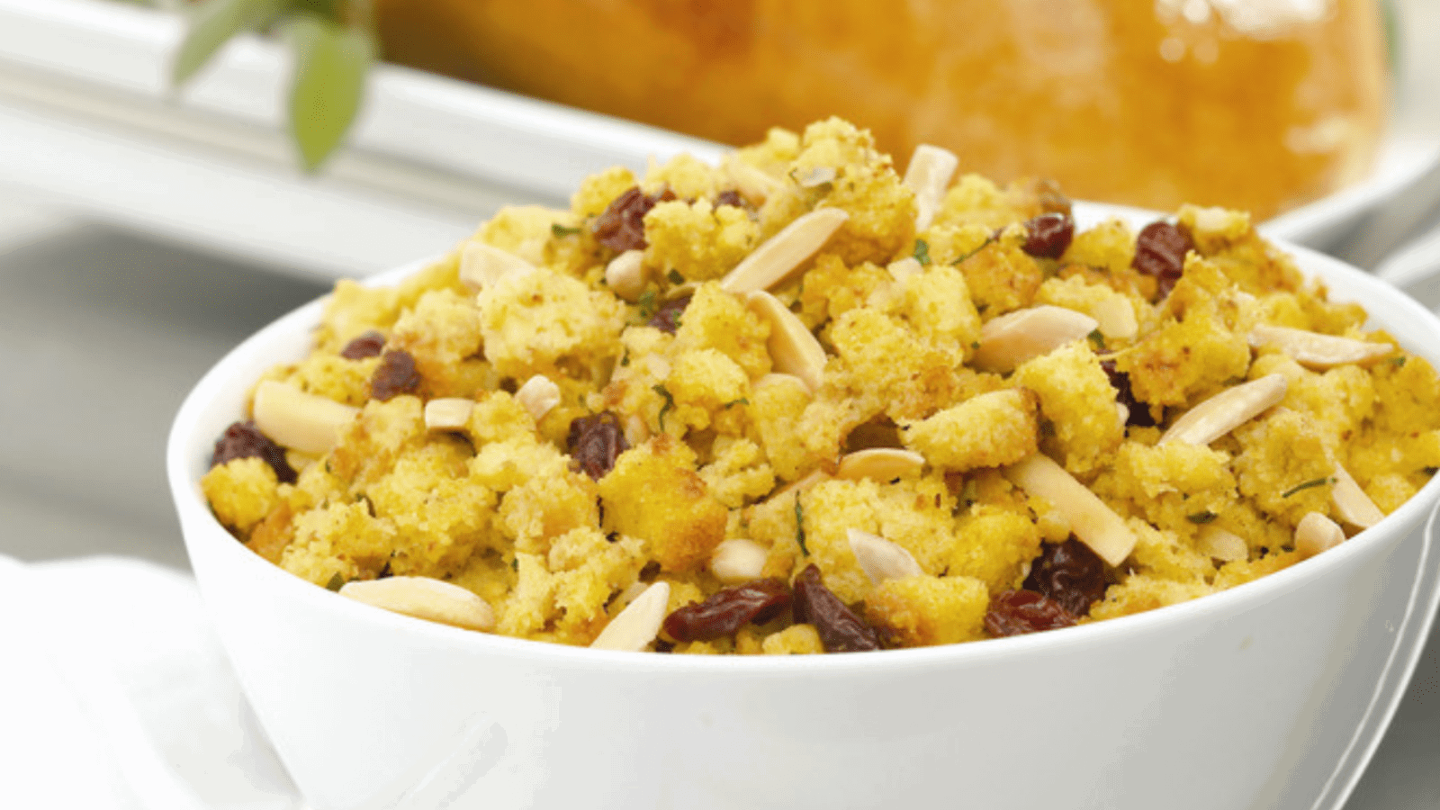 Image of Turkey Breast With Cranberry Almond Stuffing