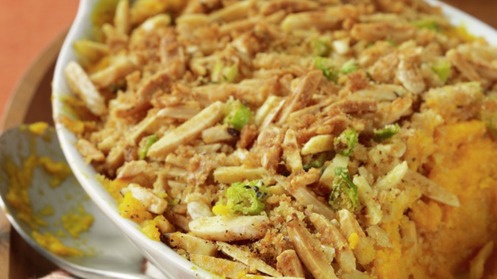 Image of Butternut Squash Almond Gratin