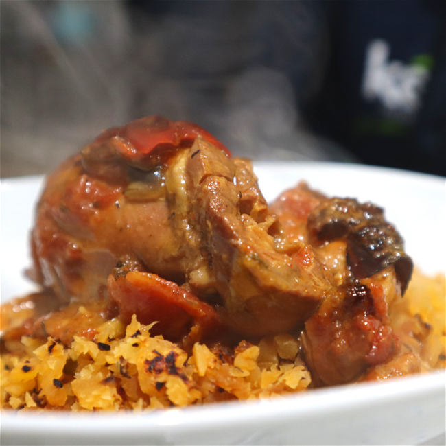 Image of Spanish Chicken (Slow Cooker, Oven, or Ninja Foodi)
