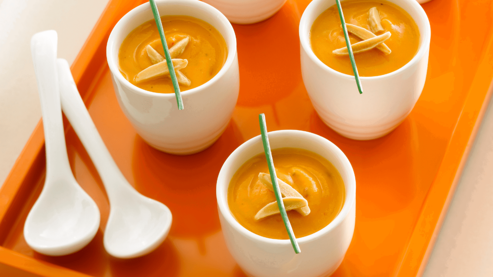 Image of Almond Sweet Potato Chipotle Soup