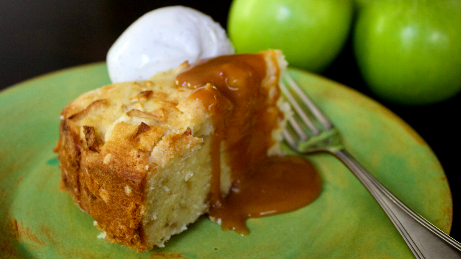 Image of Apple Almond Browned Butter Cake