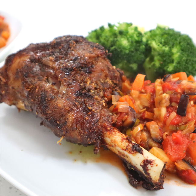 Image of Lamb Shanks in Pesto