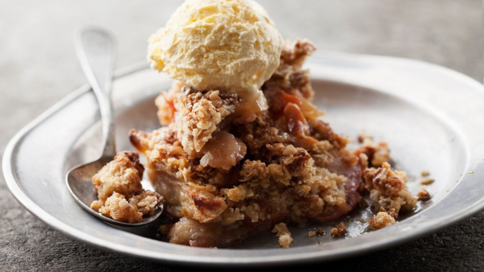 Image of Apple Almond Crisp