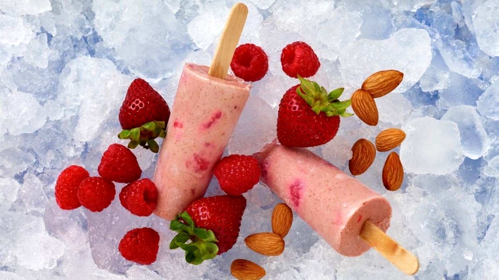 Image of Almond Butter and Jelly Popsicles