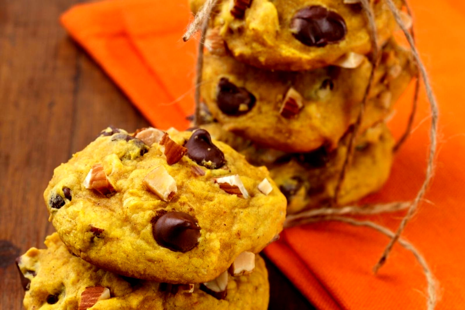 Image of Pumpkin Almond Chip Cookies