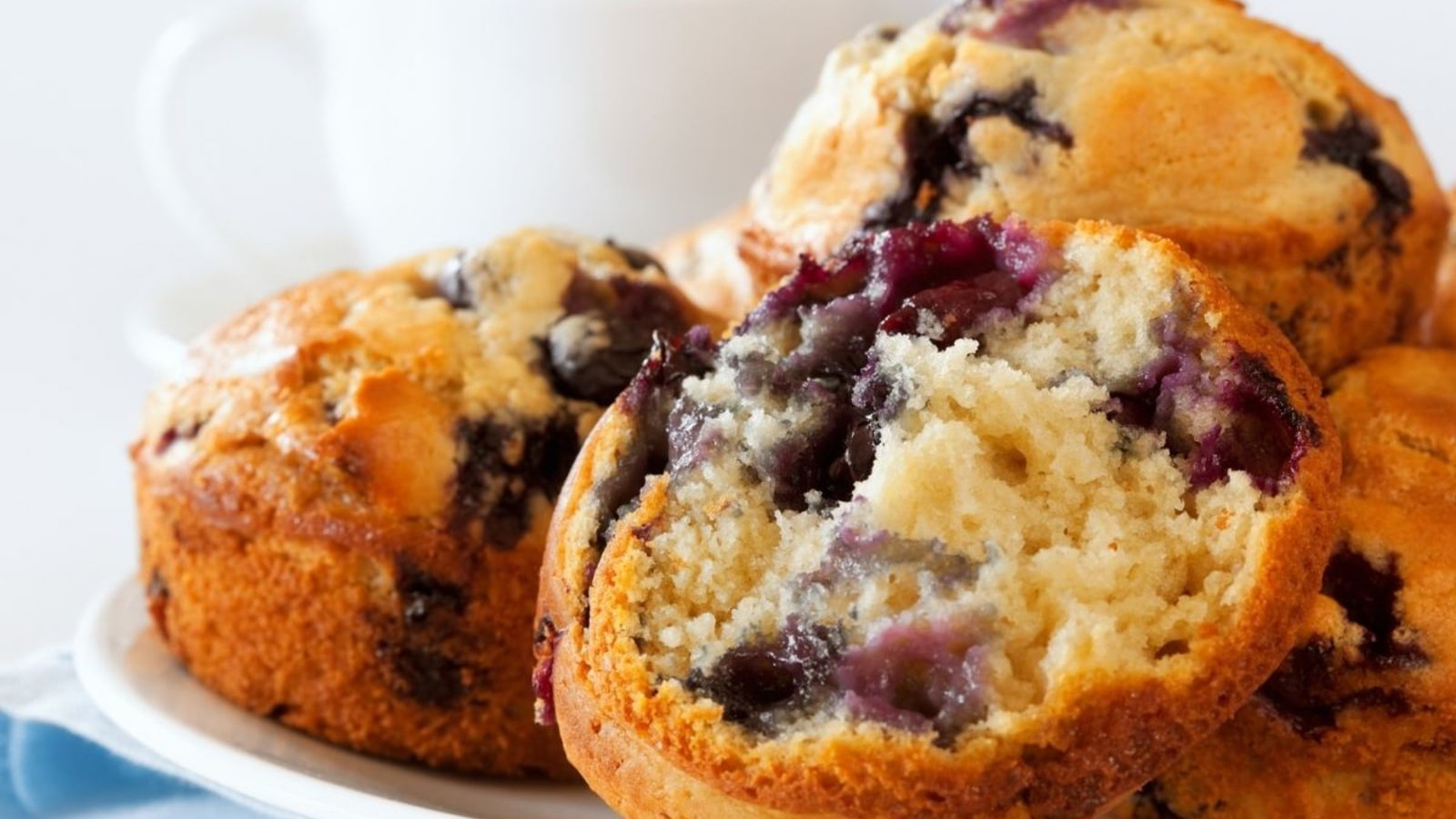 Image of Blueberry Almond Muffins