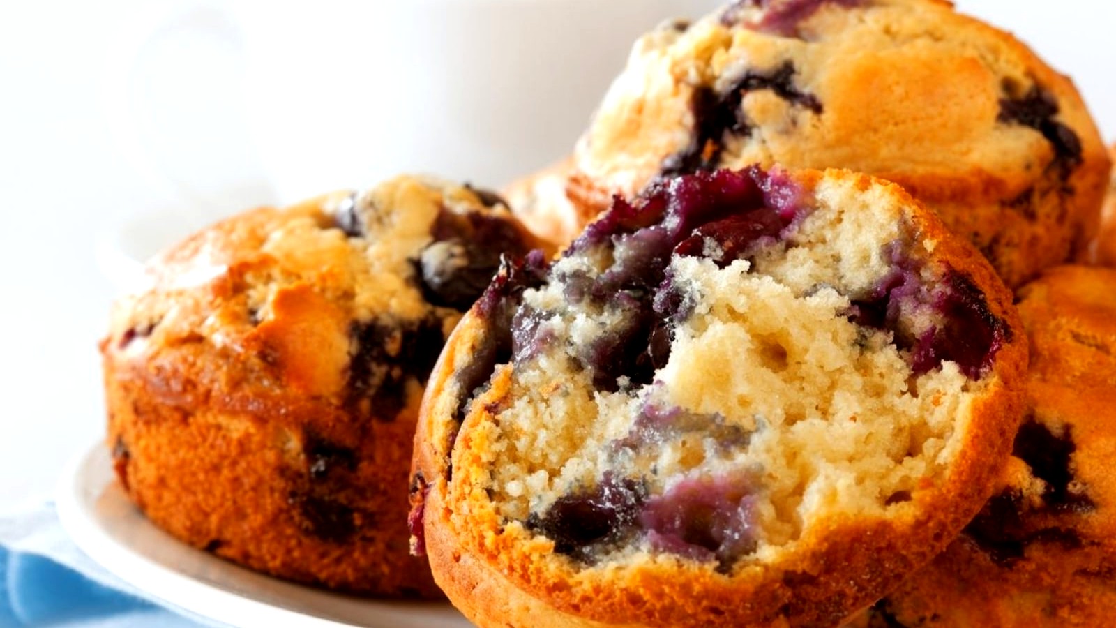 Image of Blueberry Almond Muffins
