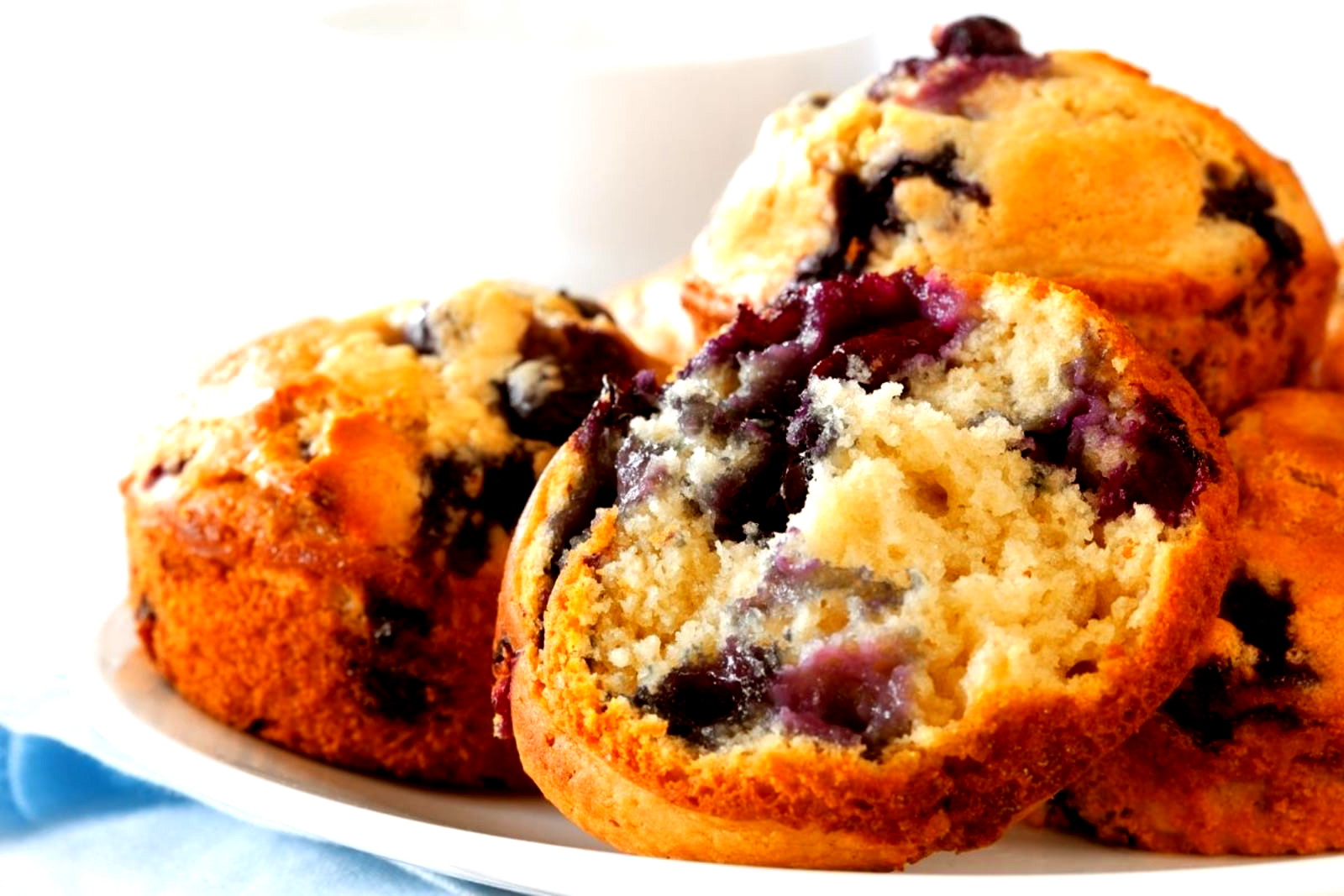 Image of Blueberry Almond Muffins
