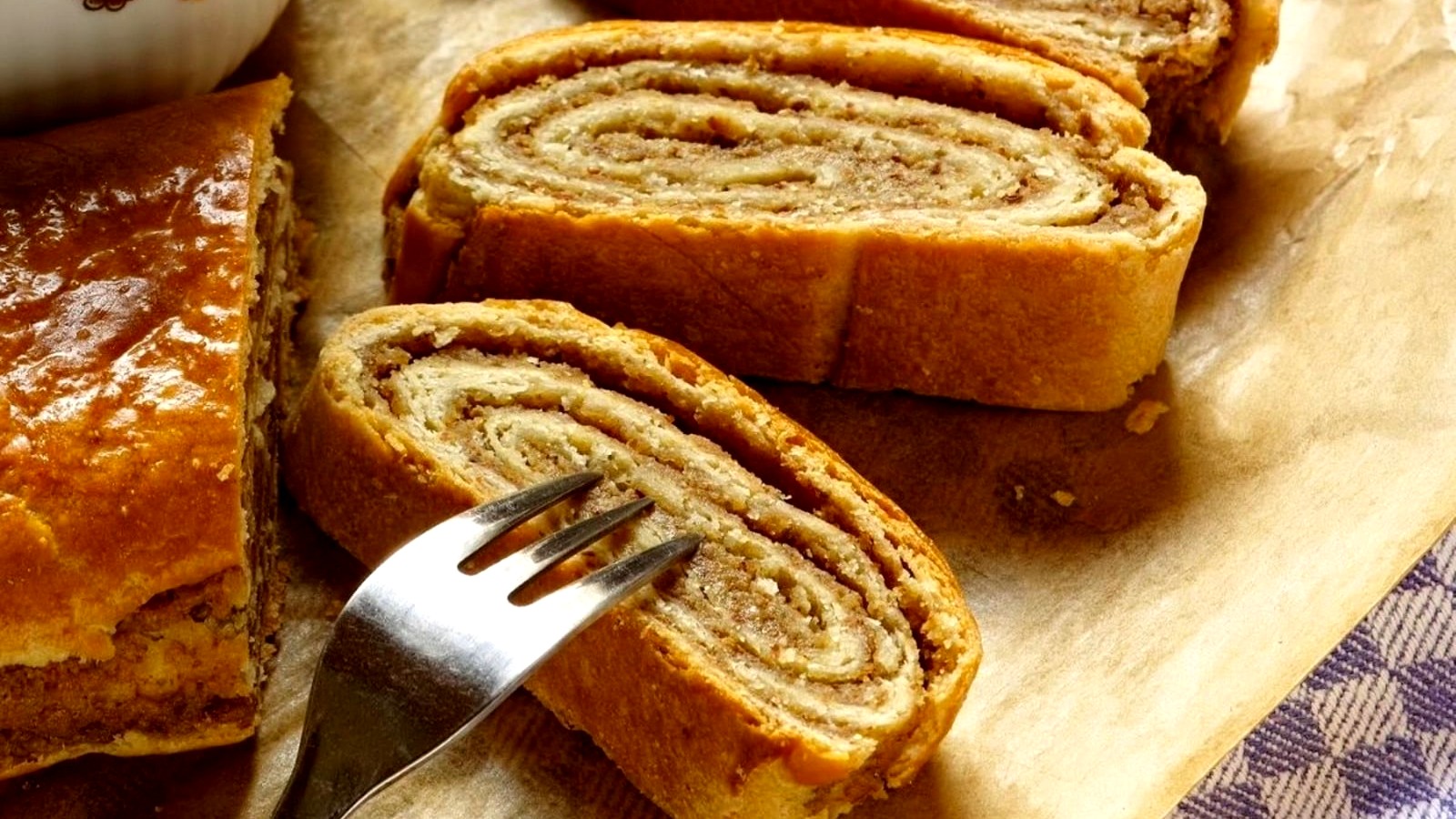 Image of Almond Filled Hungarian Roll