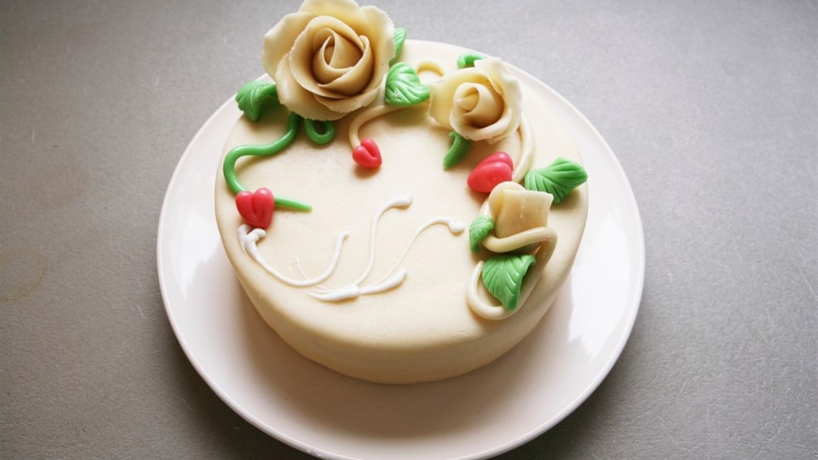 Image of Marzipan Ruffle Cake