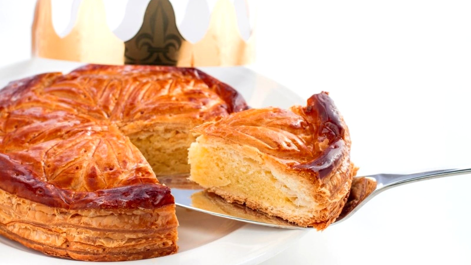 Image of French Galette Filled with Almond Cream