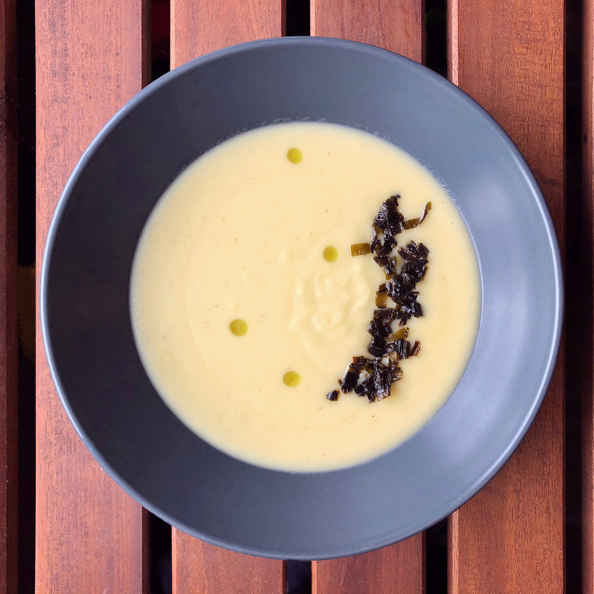 No-Waste Potato Leek Soup