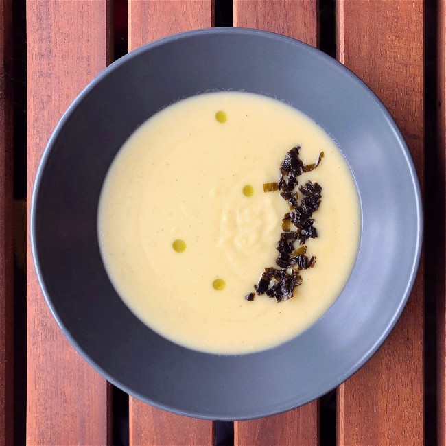 Image of No-Waste Potato Leek Soup