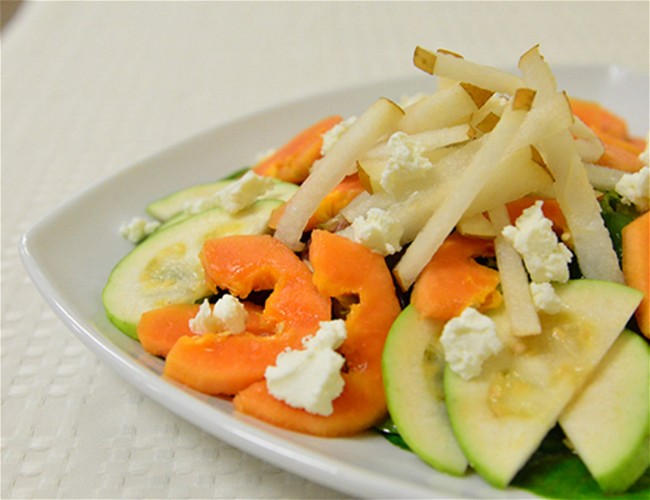 Image of Asian Salad with Sweet and Sour Vinaigrette