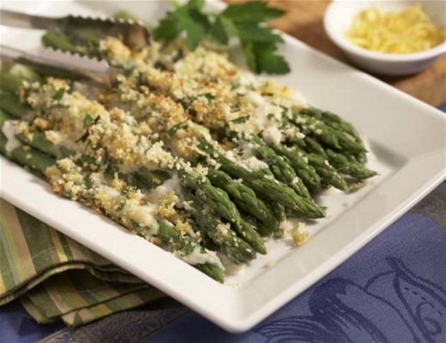 Image of Asparagus au Gratin