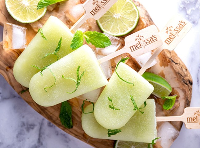 Image of Korean Melon Popsicles