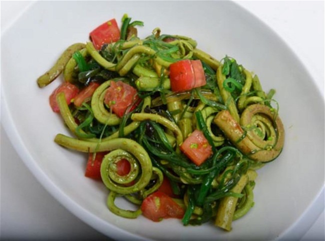 Image of Korean Style Fiddlehead Fern Salad