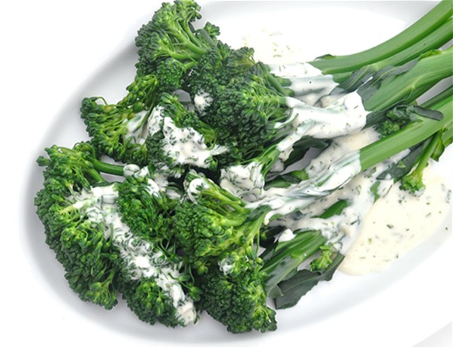 Image of Béarnaise Dressed Baby Broccoli