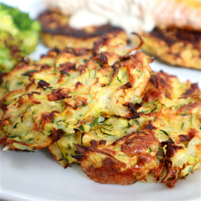Image of Courgette Fritters