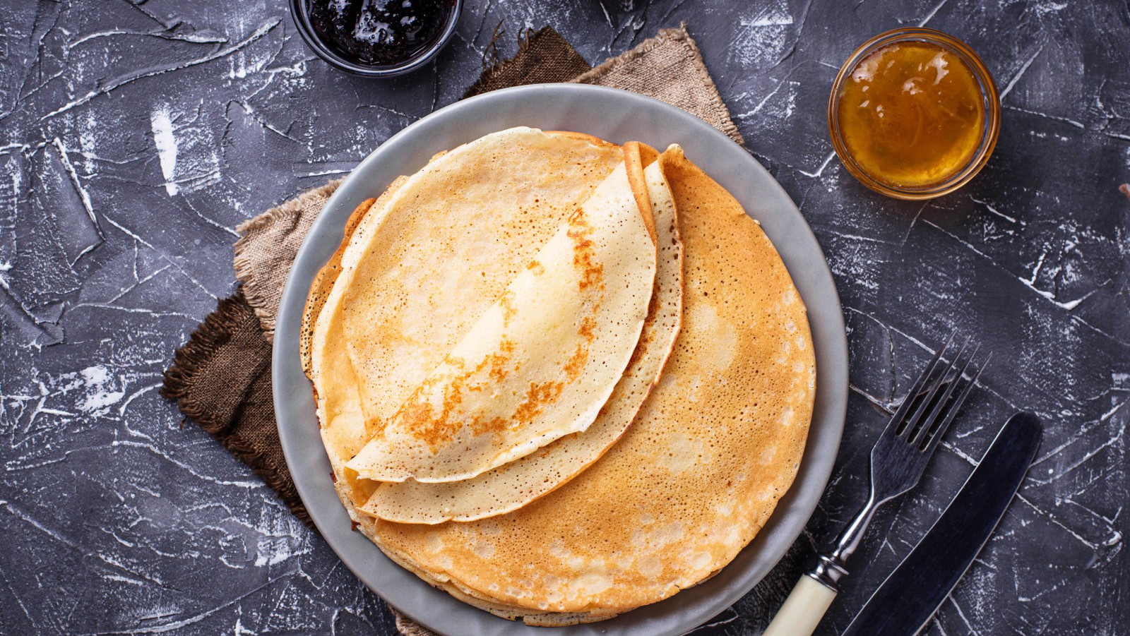 Image of Crêpes à la bière, à la vanille et au rhum