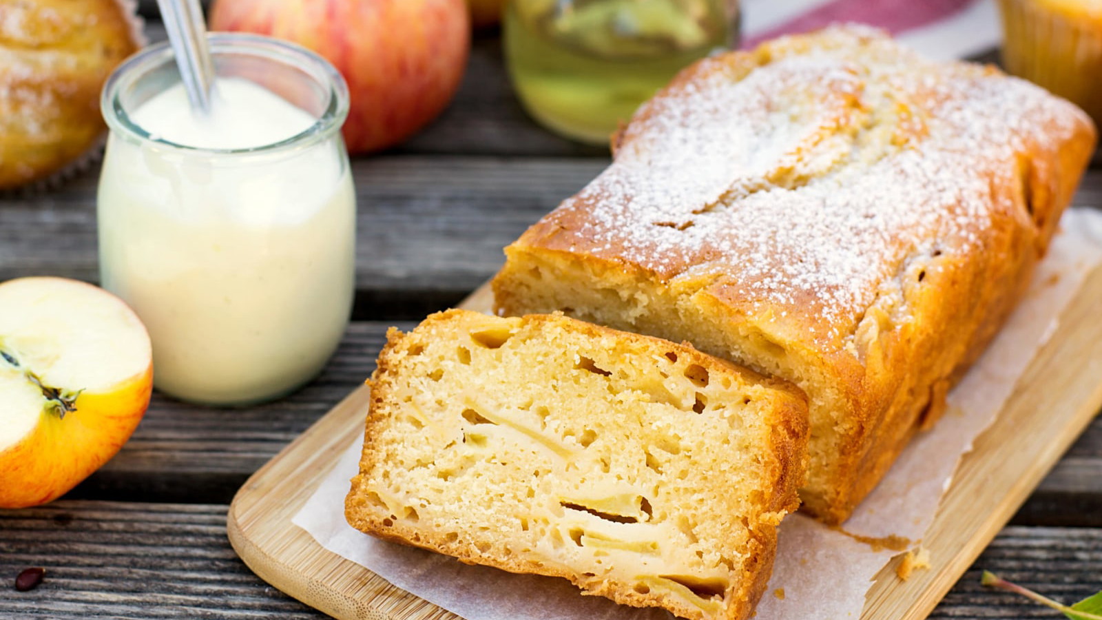 Image of Gâteau à la banane, à la vanille et au rhum