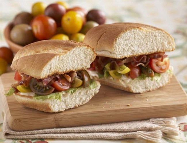 Image of Bacon, Lettuce and Tomato Sandwiches