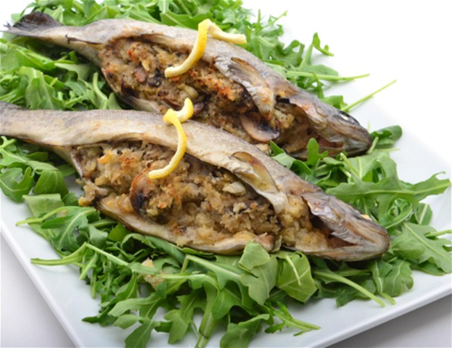 Image of Baked Fresh Trout