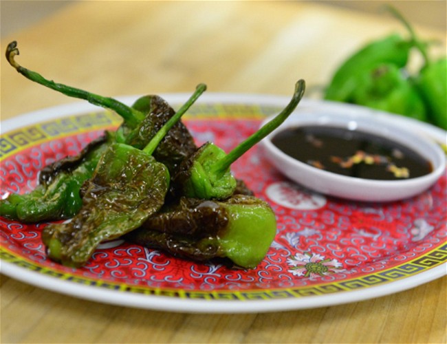 Image of Pan Seared Padron Chiles