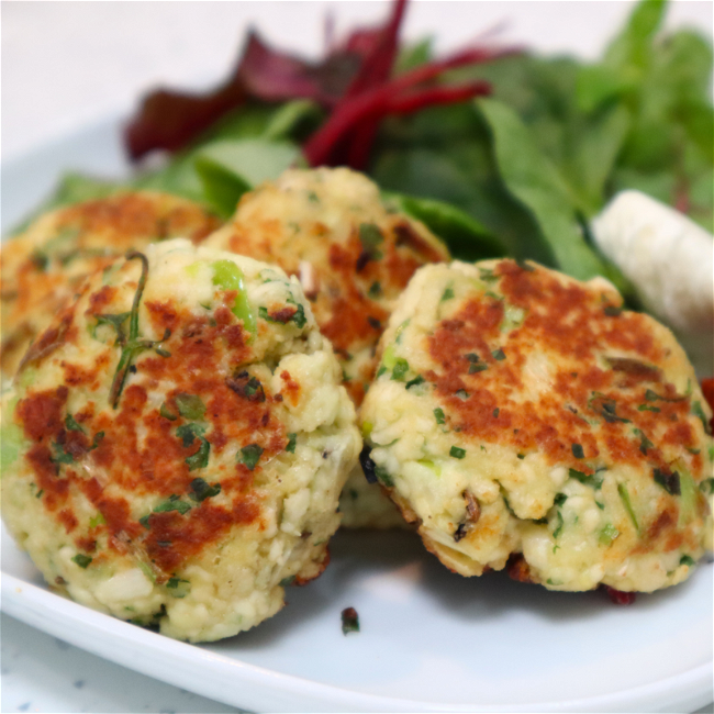 Image of Paneer & Coriander Fritters