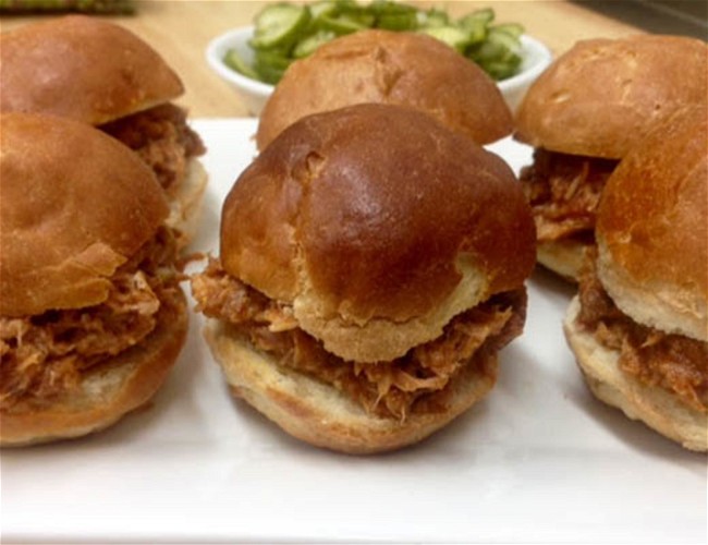 Image of BBQ Pork Sandwich Sliders