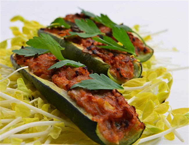 Image of Passover Baked Zucchini